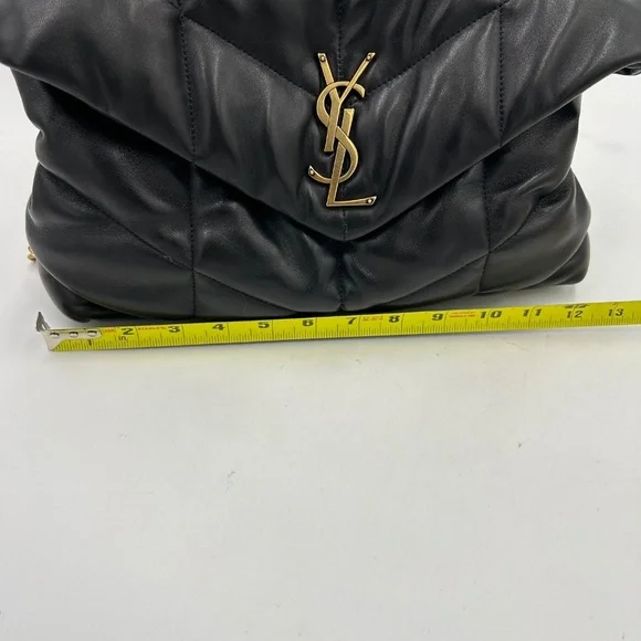 Saint Laurent Lou medium puffer shoulder bag made in Italy - Picture 11 of 16